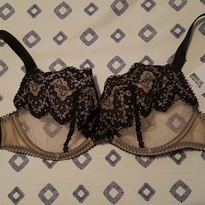 NWT Maison Lejaby French Lace Bra, 32 F (DDD)